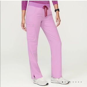 Figs Kade Cargo Scrub Pants Dusk small petite